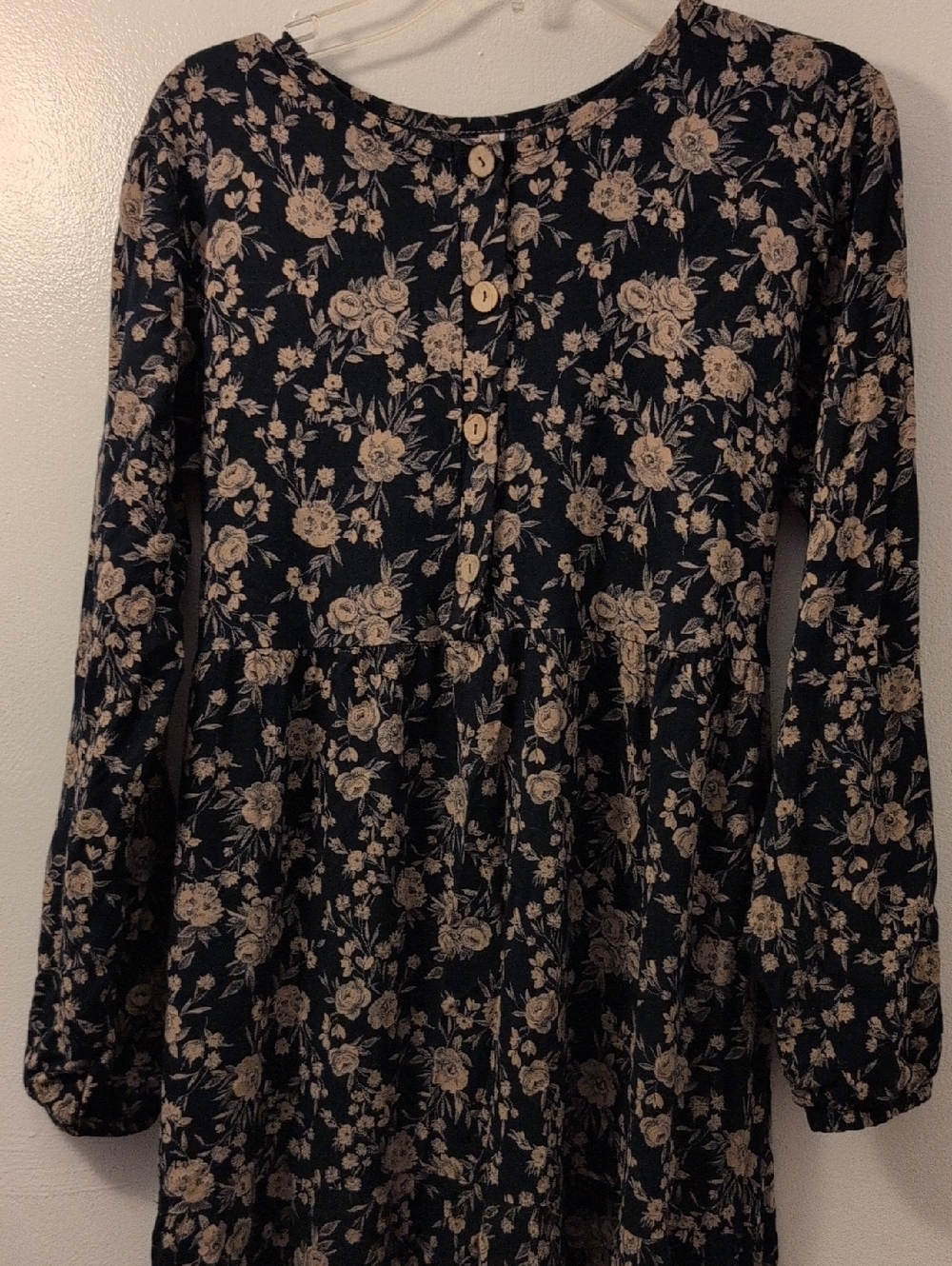 Dark Floral Maxi Dress